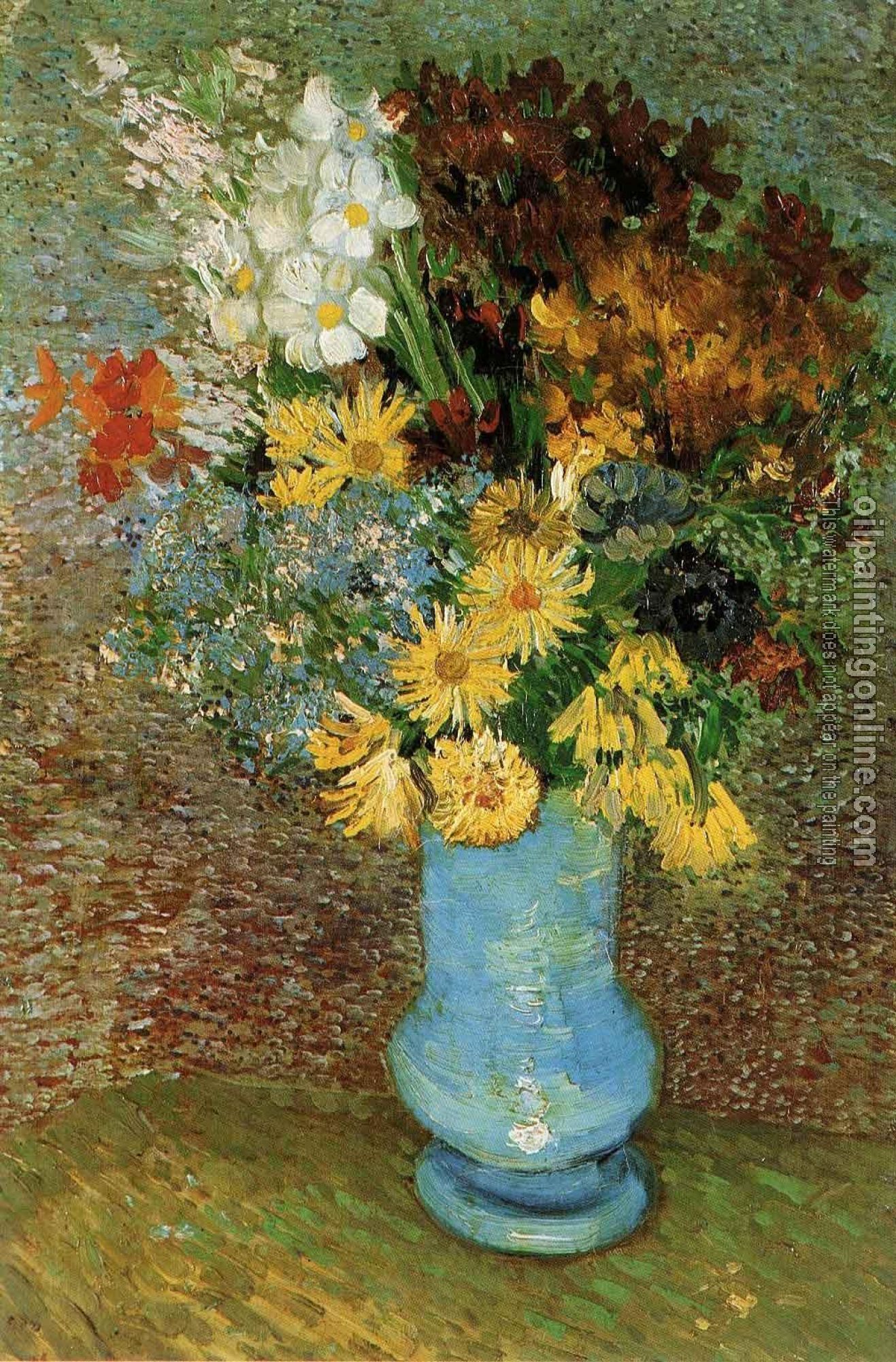 Gogh, Vincent van - Vase with Daisies and Anemones